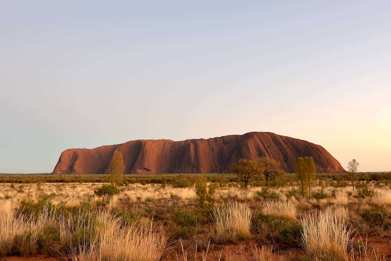 Sunrise on Uluru